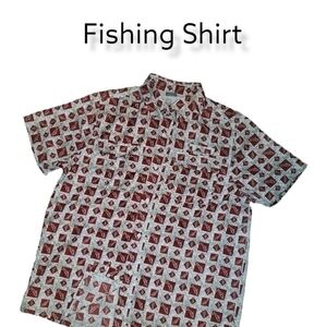Great Northwest clothing Company..fishing shirt size L